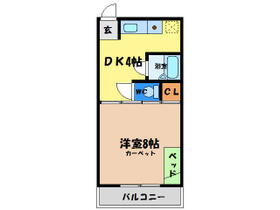 みずほ寮 2-3 ｜ 徳島県鳴門市鳴門町高島字山路（賃貸マンション1DK・2階・25.00㎡） その2