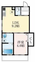 大阪府堺市中区深井清水町（賃貸アパート1LDK・2階・32.93㎡） その2