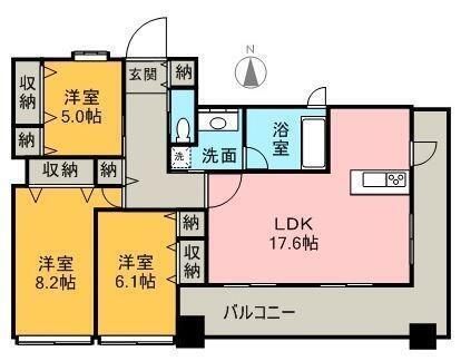 同じ建物の物件間取り写真 - ID:238007261876