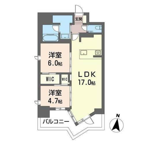 同じ建物の物件間取り写真 - ID:210002614122