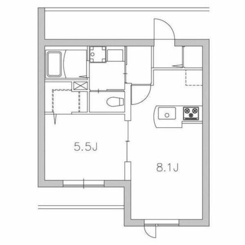 同じ建物の物件間取り写真 - ID:223032904569