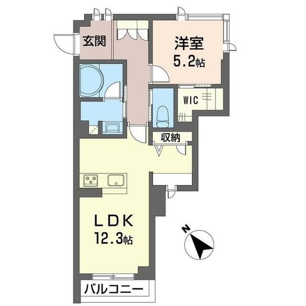 グリナージュ　ガーデン 00301｜埼玉県さいたま市南区文蔵１丁目(賃貸マンション1LDK・3階・48.75㎡)の写真 その2