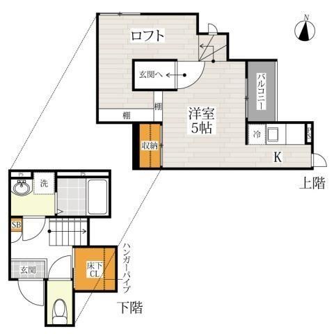 同じ建物の物件間取り写真 - ID:241004834304