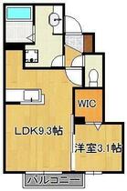 サンハイム　チサ  ｜ 福岡県直方市大字植木（賃貸アパート1LDK・1階・33.43㎡） その2