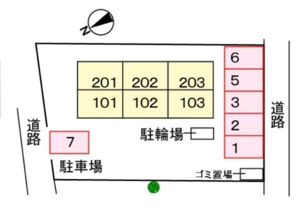 スカイハイツ｜大阪府岸和田市小松里町(賃貸アパート2DK・2階・47.20㎡)の写真 その4