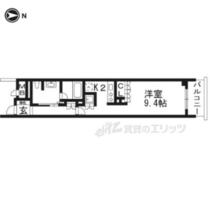 京都府京都市下京区松原通東洞院東入本燈籠町（賃貸マンション1K・2階・32.47㎡） その2