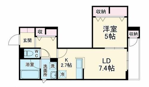 同じ建物の物件間取り写真 - ID:211047022801