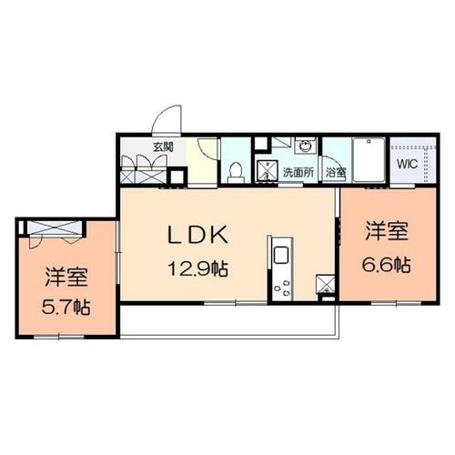 同じ建物の物件間取り写真 - ID:214055271329