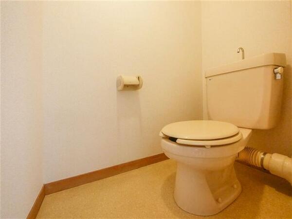 画像6:白を基調とした清潔感溢れるトイレ