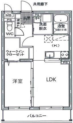 同じ建物の物件間取り写真 - ID:244003977528