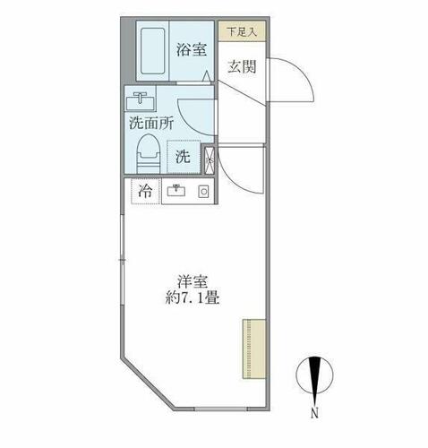 同じ建物の物件間取り写真 - ID:213108426097