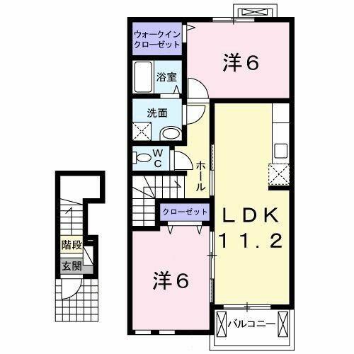 同じ建物の物件間取り写真 - ID:208009263201