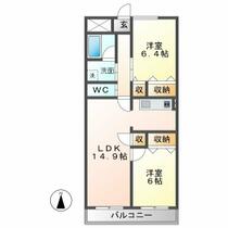 Ｓｏｌｅｉｌ　ＩＷＡＴＡ 303 ｜ 岐阜県各務原市大野町２丁目（賃貸マンション2LDK・3階・61.60㎡） その2