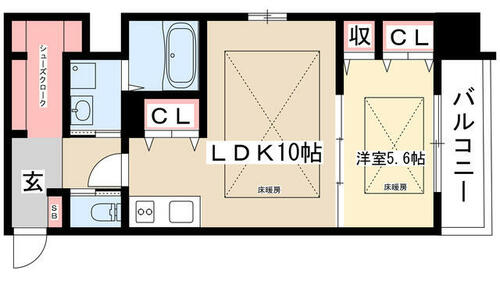 同じ建物の物件間取り写真 - ID:223032246188