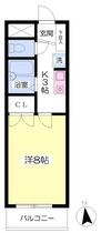 池内マンション 203 ｜ 愛媛県松山市清水町３丁目（賃貸マンション1K・2階・25.80㎡） その2