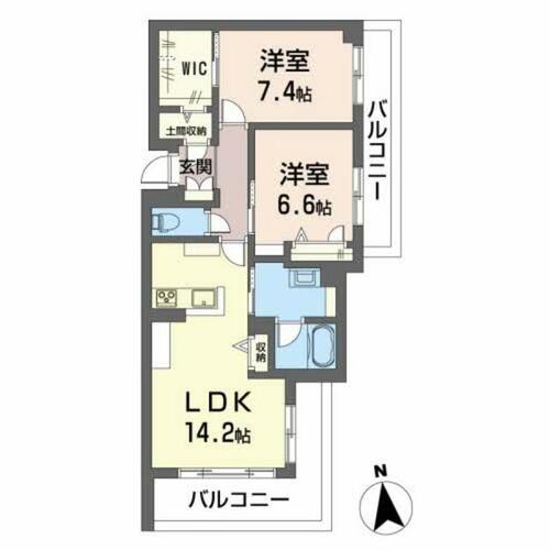 同じ建物の物件間取り写真 - ID:233018056779