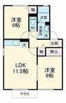 南アルプス市小笠原 2階建 築25年のイメージ