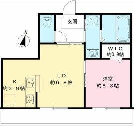 同じ建物の物件間取り写真 - ID:213103524083