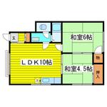 札幌市東区北十九条東３丁目 2階建 築45年のイメージ