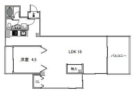 同じ建物の物件間取り写真 - ID:223021205053