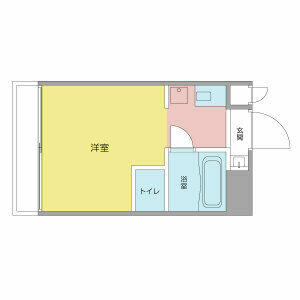 フィレンツェ名駅 703｜愛知県名古屋市西区則武新町３丁目(賃貸マンション1R・7階・18.21㎡)の写真 その2