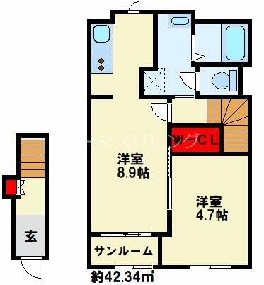 同じ建物の物件間取り写真 - ID:240028450637