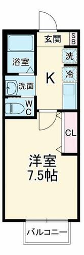 同じ建物の物件間取り写真 - ID:211047107694