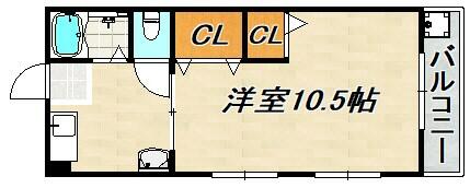 フォルテ鈴蘭台｜兵庫県神戸市北区鈴蘭台北町７丁目(賃貸マンション1K・4階・25.00㎡)の写真 その2