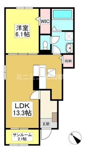 同じ建物の物件間取り写真 - ID:223031518038