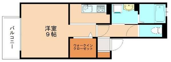 シルクハイツ｜福岡県北九州市小倉北区木町３丁目(賃貸アパート1K・2階・32.09㎡)の写真 その2