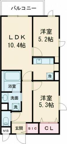 同じ建物の物件間取り写真 - ID:213101841708