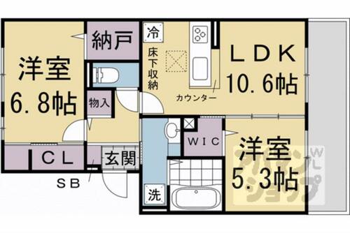 同じ建物の物件間取り写真 - ID:226063478707