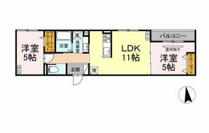 同じ建物の物件間取り写真 - ID:213103442904