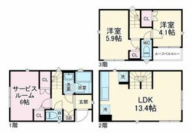 Ｋｏｌｅｔ長後＃０３  ｜ 神奈川県藤沢市高倉（賃貸一戸建2SLDK・--・70.58㎡） その2