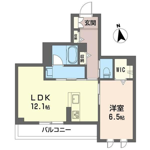 ヴィラージュ　スイート 00302｜埼玉県志木市本町１丁目(賃貸マンション1LDK・3階・48.92㎡)の写真 その2