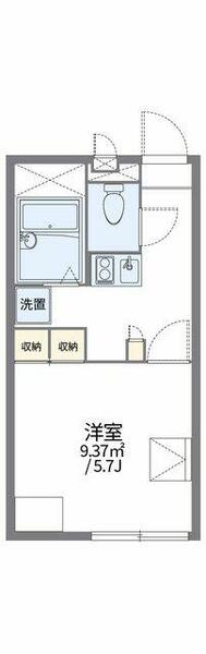 東京都西東京市保谷町６丁目(賃貸アパート1K・1階・20.28㎡)の写真 その2