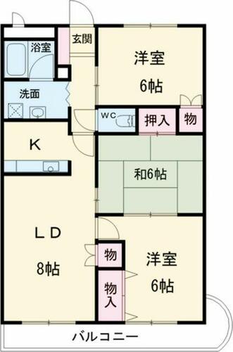 同じ建物の物件間取り写真 - ID:223032108885