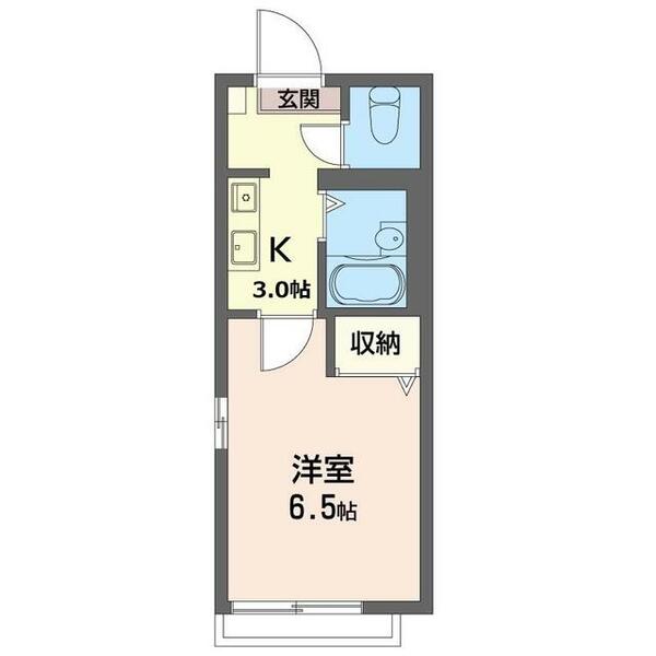 ヴィレッジあすみ 00203｜千葉県千葉市緑区あすみが丘２丁目(賃貸アパート1K・2階・20.70㎡)の写真 その2