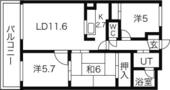 札幌市厚別区大谷地西１丁目 11階建 築34年のイメージ