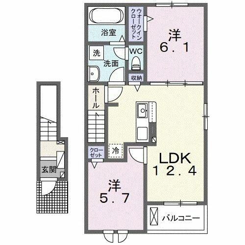 同じ建物の物件間取り写真 - ID:208009266481