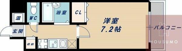 Ｋ緑地 118｜大阪府吹田市千里山竹園１丁目(賃貸マンション1K・1階・22.62㎡)の写真 その2