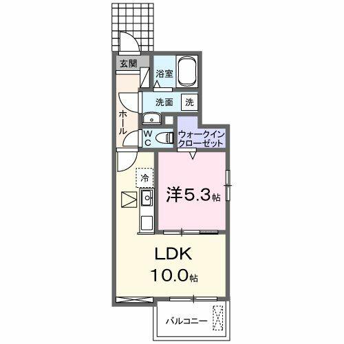 東京都西東京市北町２丁目(賃貸アパート1LDK・1階・37.97㎡)の写真 その2