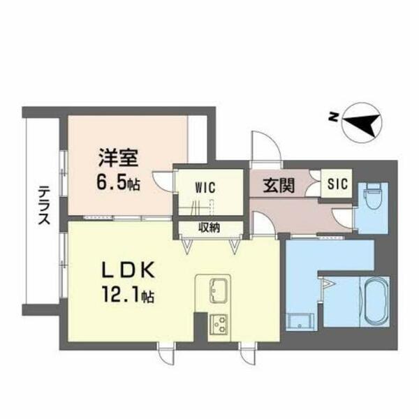 Ｒｅｏ 0102｜和歌山県和歌山市吉田(賃貸マンション1LDK・1階・51.77㎡)の写真 その2