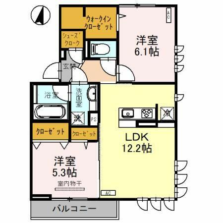 同じ建物の物件間取り写真 - ID:211047315432