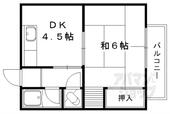 京都市山科区大宅関生町 2階建 築40年のイメージ