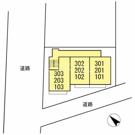 神奈川県横浜市戸塚区平戸町(賃貸アパート1LDK・3階・40.29㎡)の写真 その14