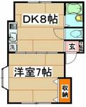 新座市野火止８丁目 2階建 築34年のイメージ