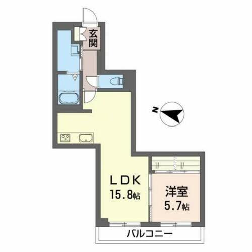 同じ建物の物件間取り写真 - ID:225004738589