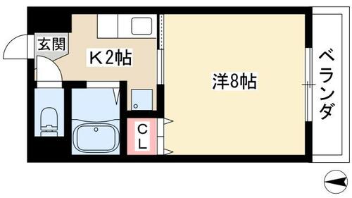 同じ建物の物件間取り写真 - ID:223031935504