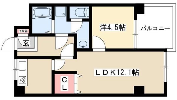 メゾンサンシャイン 609｜愛知県名古屋市千種区今池１丁目(賃貸マンション2K・6階・51.86㎡)の写真 その2